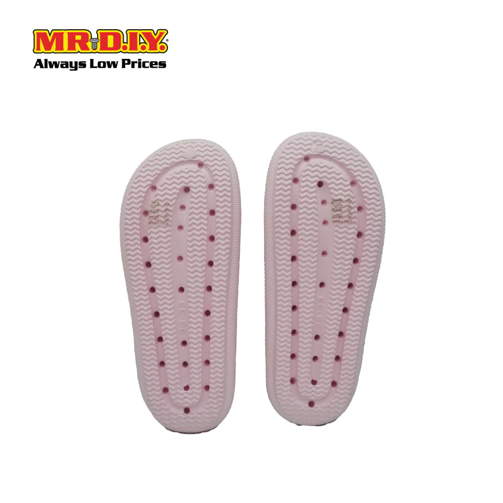 (MR.DIY) EVA Unisex Anti Slippery Flip-Flops Slippers - Light Pink - Color Series - Image 3