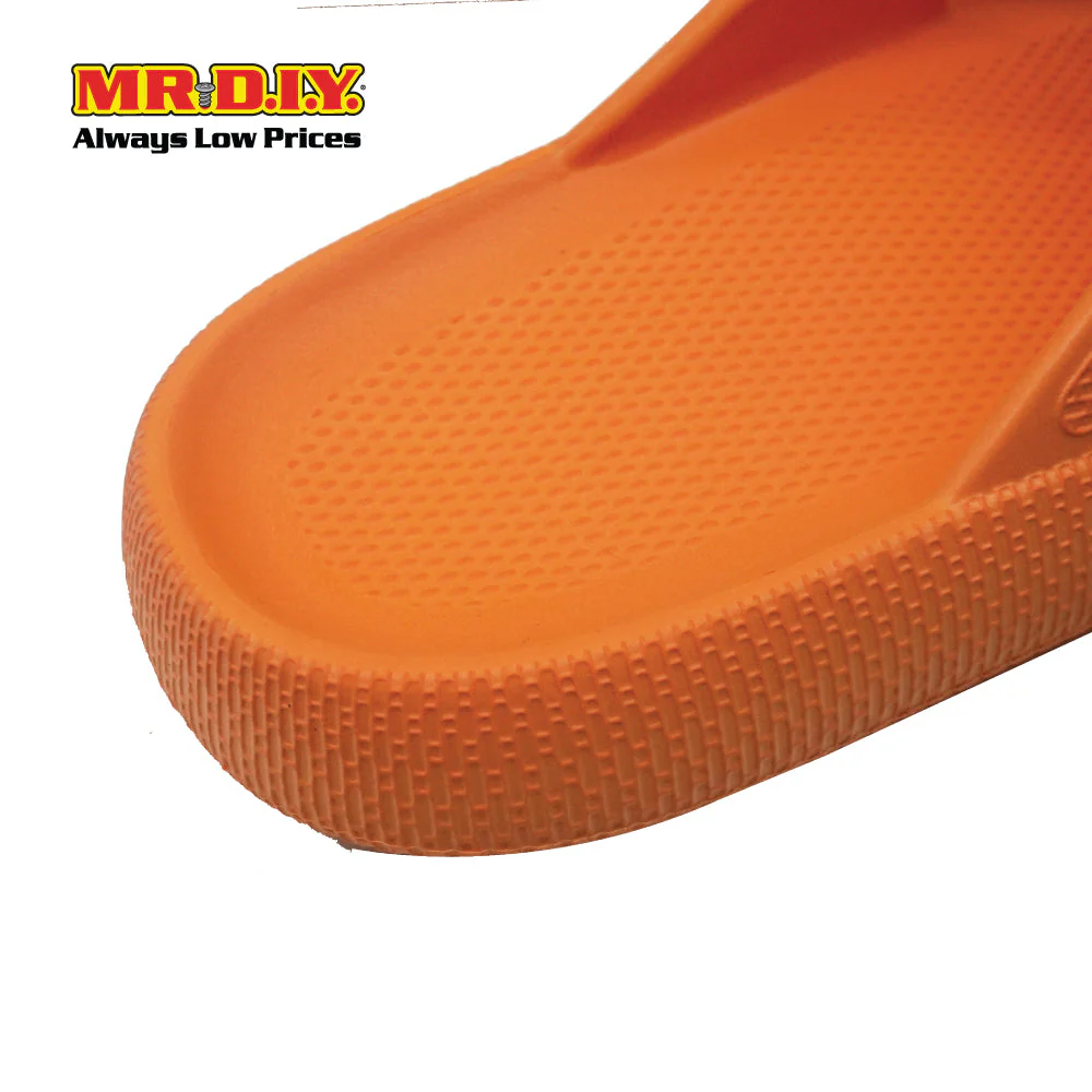 (MR.DIY) EVA Unisex Anti Slippery Flip-Flops Slippers - Orange - Color Series - Image 7