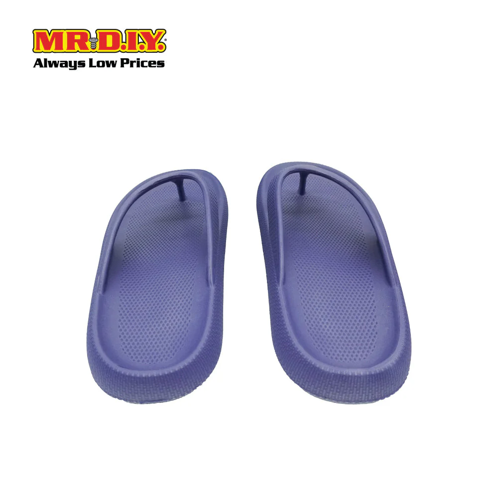 (MR.DIY) EVA Unisex Anti Slippery Flip-Flops Slippers - Purple - Color Series - Image 6