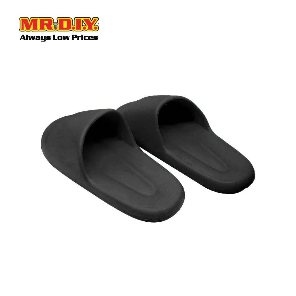 (MR.DIY) EVA Unisex Slide Sandals Slippers - Black - Color Series - Image 3