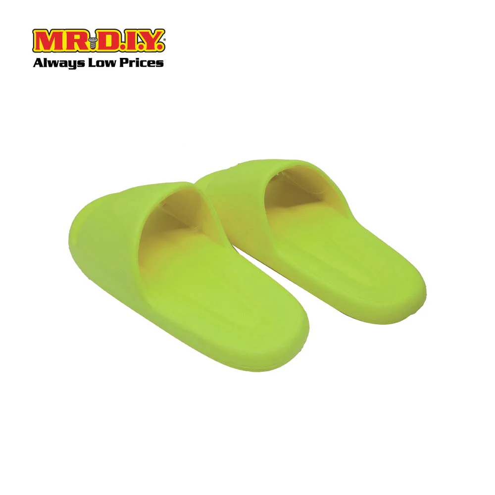 (MR.DIY) EVA Unisex Slide Sandals Slippers - Light Green - Color Series - Image 3