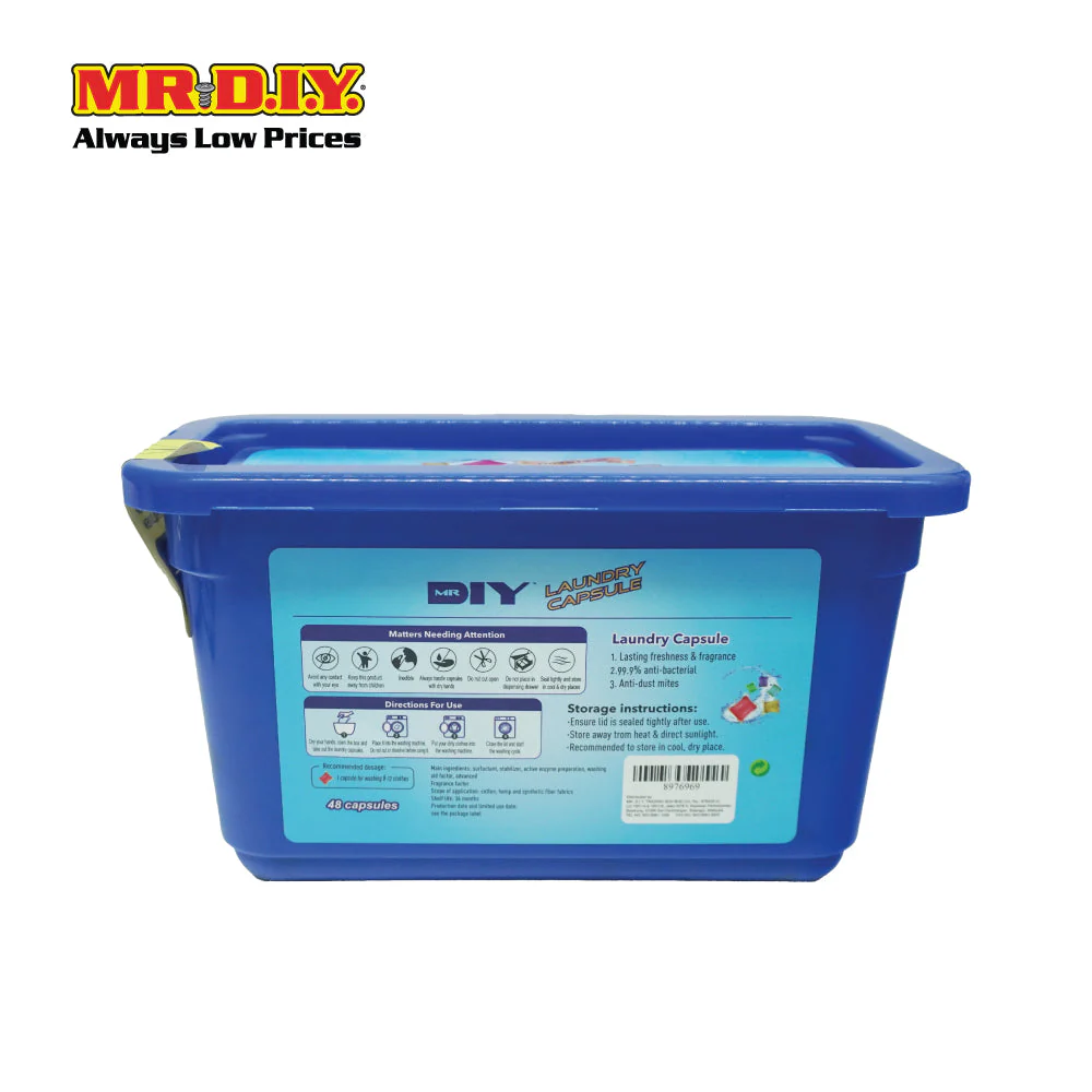 (MR.DIY) Freshness & Fragnance Laundry Capsule (48 capsules) - Image 4