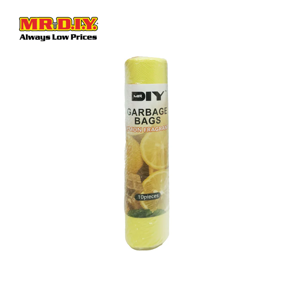 (MR.DIY) Lemon Garbage Bags (L83cm x W67cm)