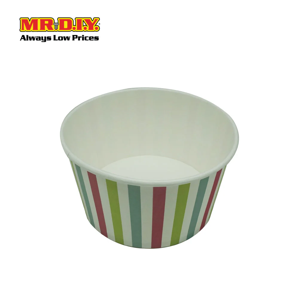 (MR.DIY) Paper Bowl 20pcs 800ml (D7.8cm x H13.5cm) - Image 2
