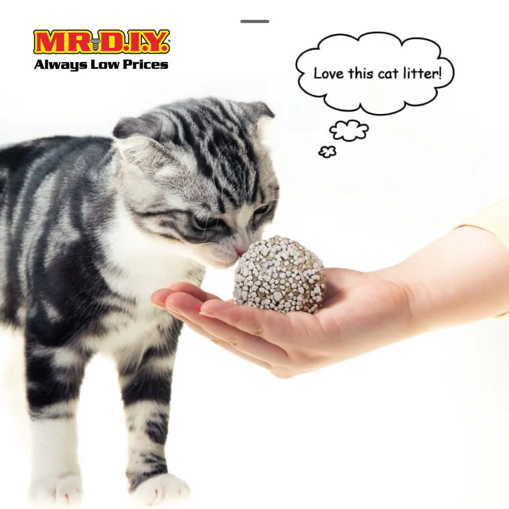 (MR.DIY) Pets Academy Lemon Scented Cat Bentonite Litter 12L - Image 4