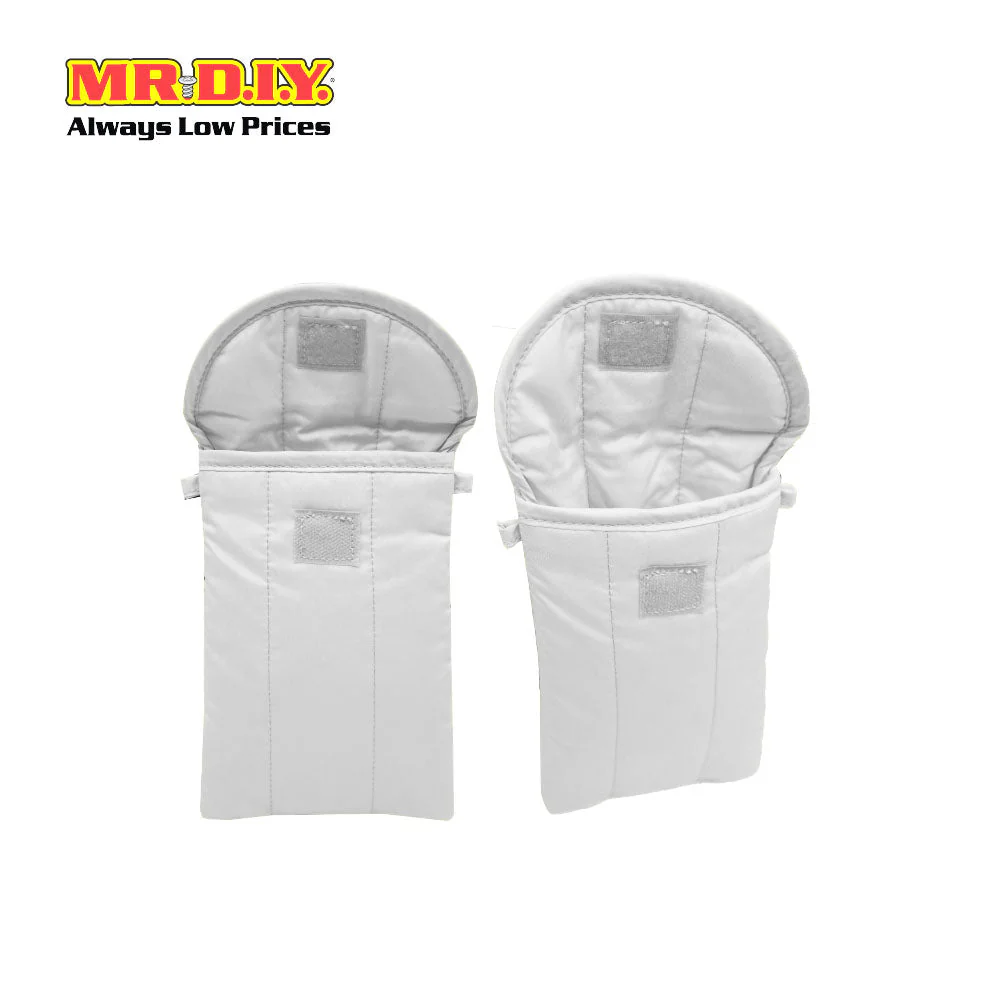 (MR.DIY) Polyester Pochette Sling Bag with tie adjustable shoulder strap ( L19cm x W12.5cm x H5cm) - Off White - Color Series - Image 4