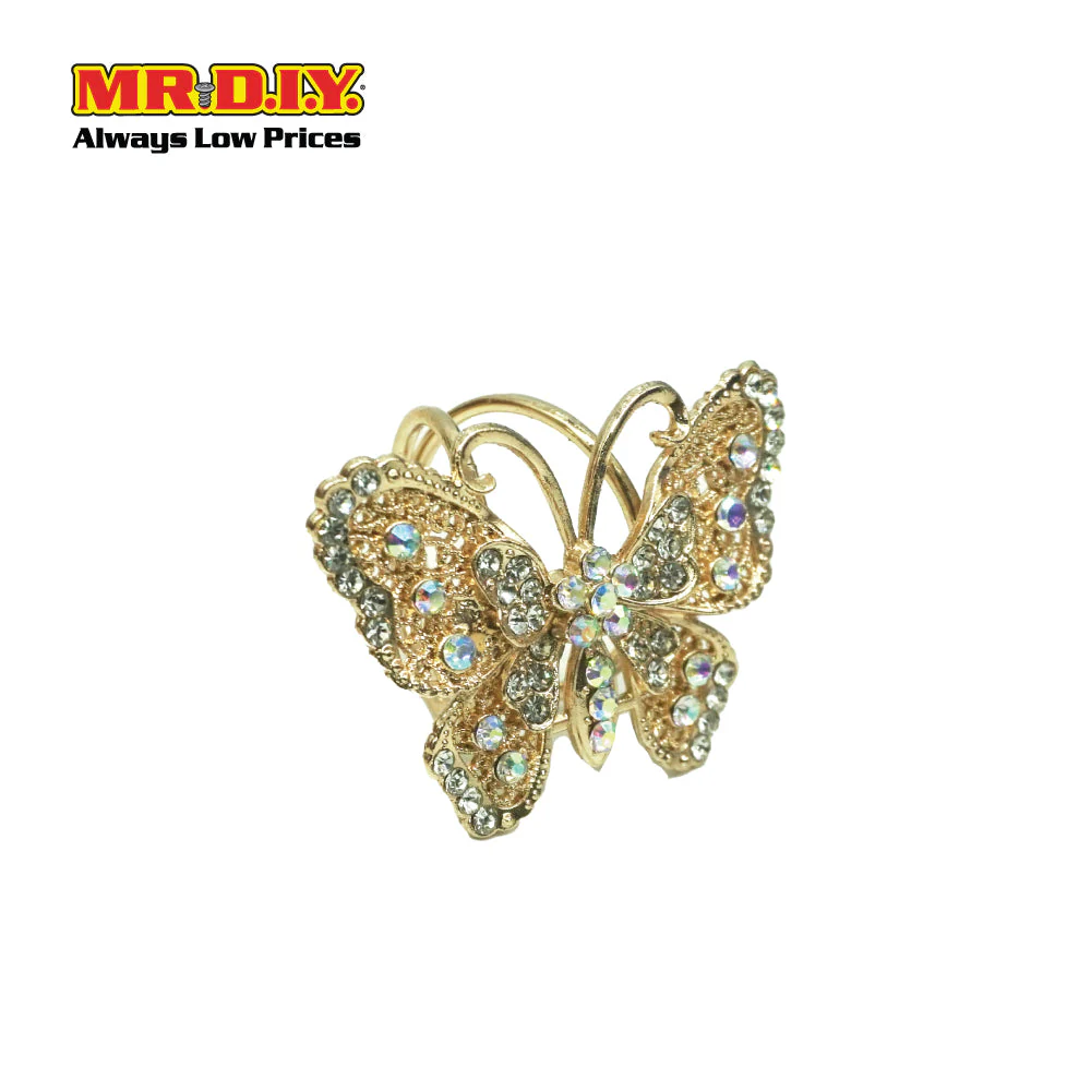 (MR.DIY) Scarf Buckle Flower With Pearl - Image 3