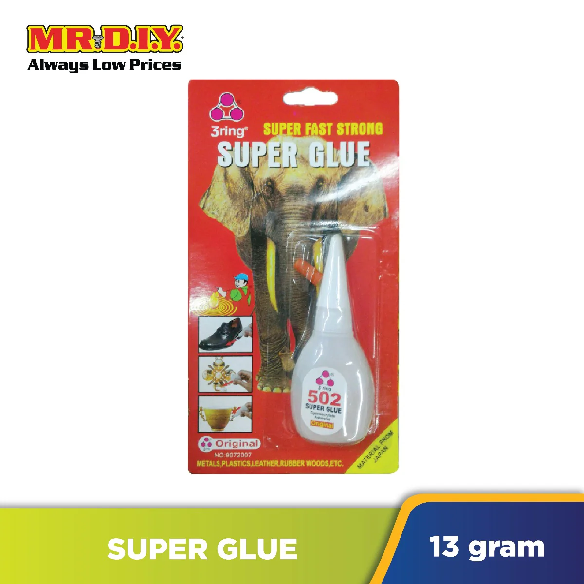 (MR.DIY) Super Glue 502 (13g) - Image 4
