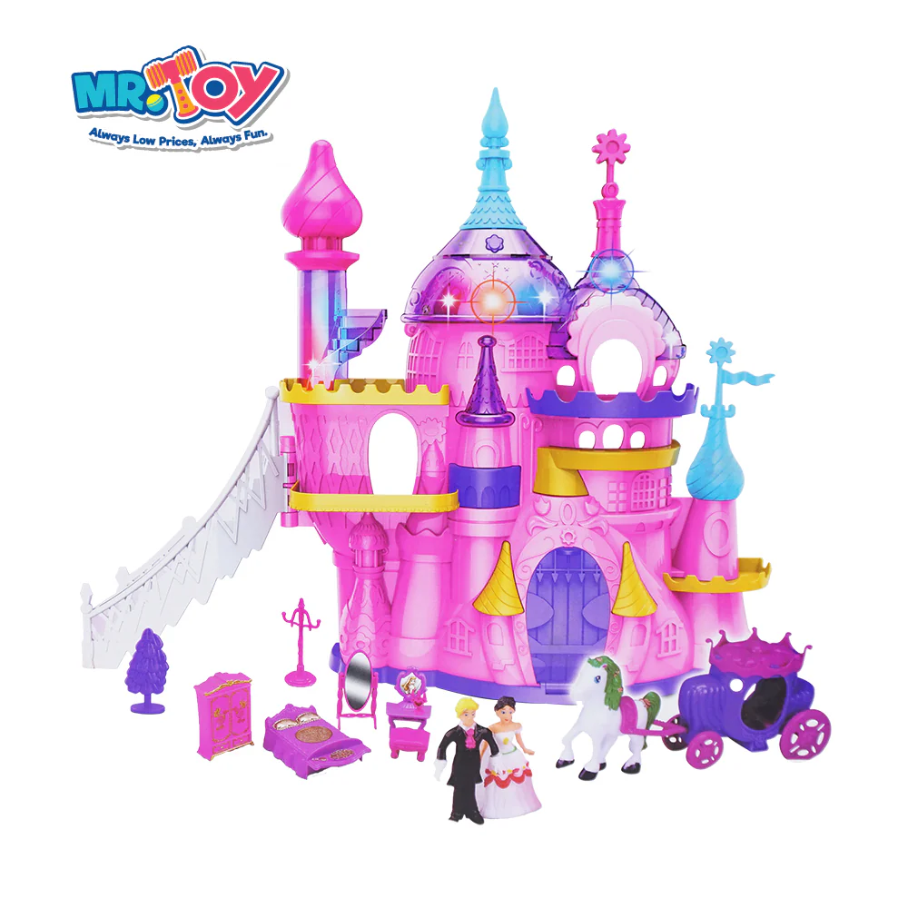 (MR.TOY) My Castle with Lighting and Music Playset - Image 4