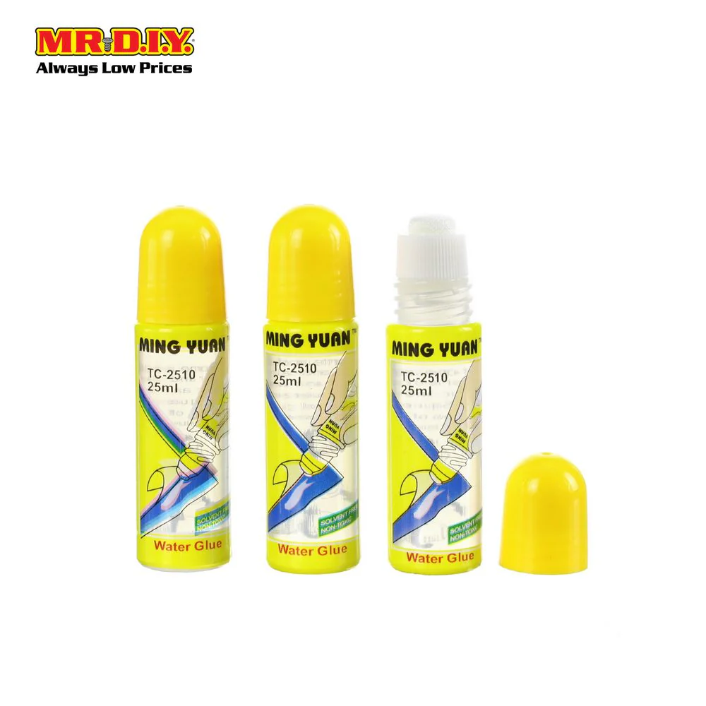 (MR.DIY) MY Adhesive Strong Water Glue [25ml] (3pcs) - Image 2