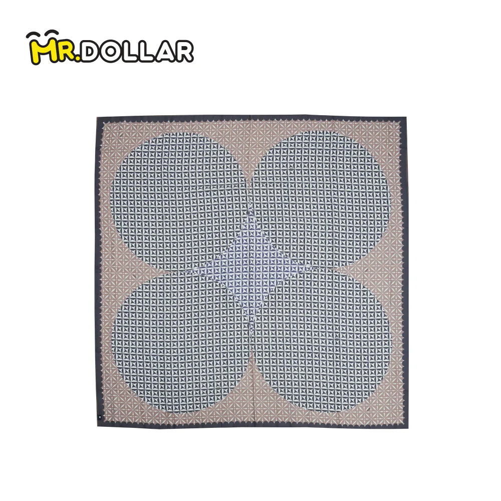 NAELOFAR Clover Cotton Chiffon Square In Hijab Bawal (45inch) - Image 6
