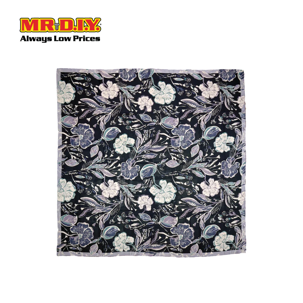 NAELOFAR Petal Cotton Chiffon Square In Hijab Bawal (45inch) - Image 9