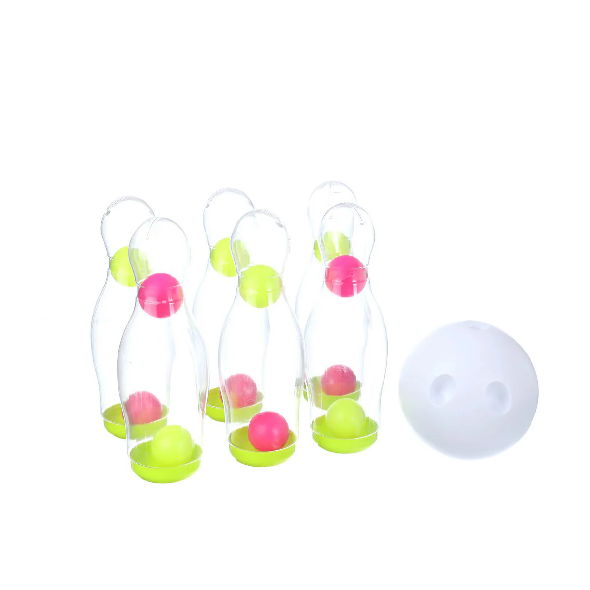 (MR. DIY) NAN LI Kids Fun Indoor Sports Bowling Set - 6 Pins & 1 Ball - Image 2
