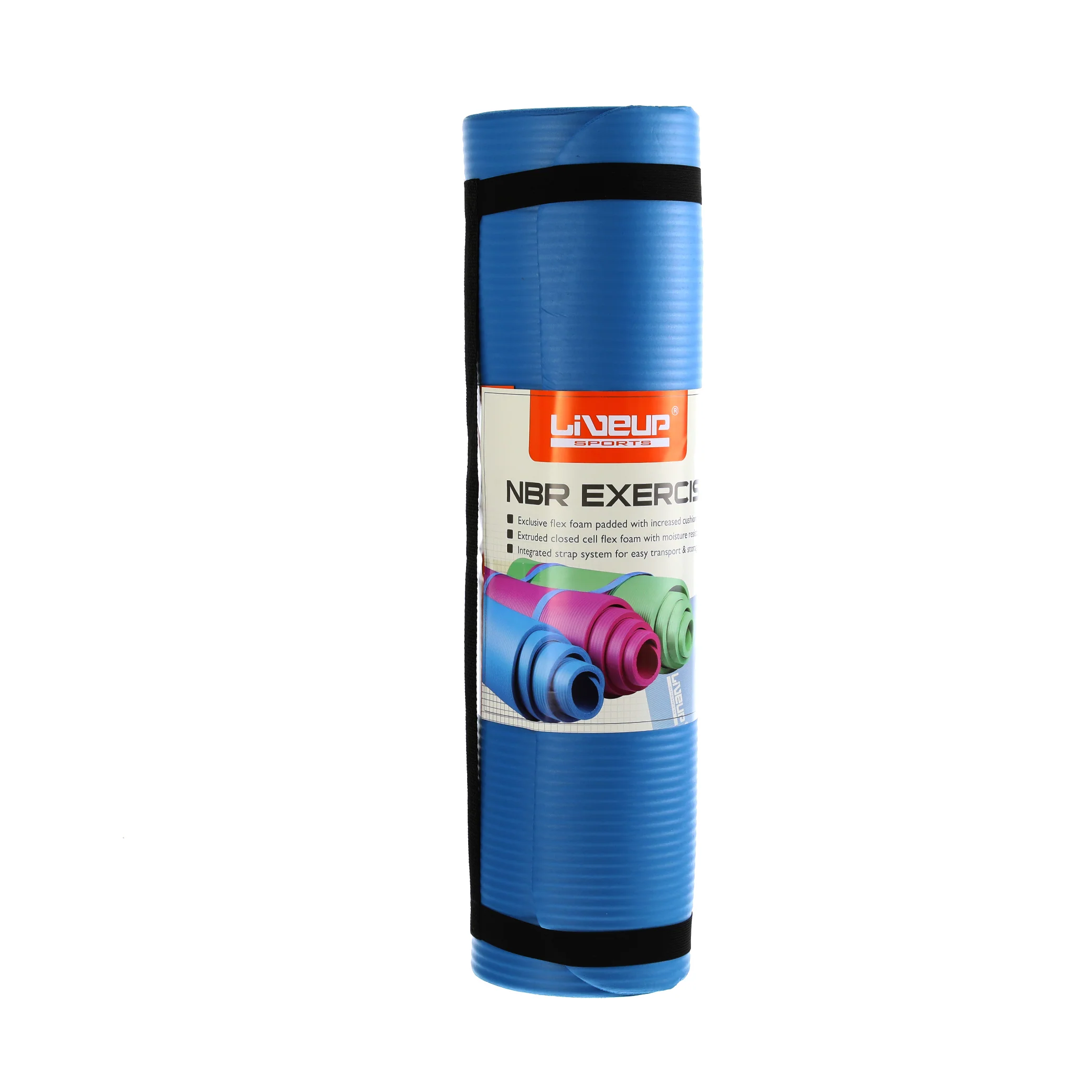 (MR.DIY) LIVEUP NBR Extra Thick Non-Slip Exercise Fitness Yoga Mat - Image 3