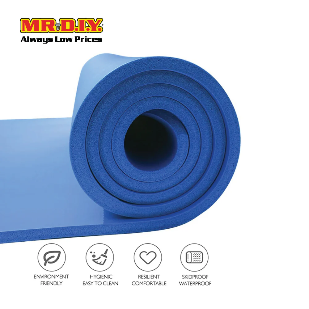 (MR.DIY) LIVEUP NBR Extra Thick Non-Slip Exercise Fitness Yoga Mat - Image 5