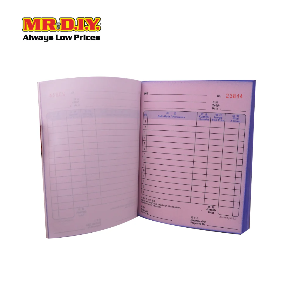 NCR 2 Ply Bill Book (40 Sheets) - Image 3