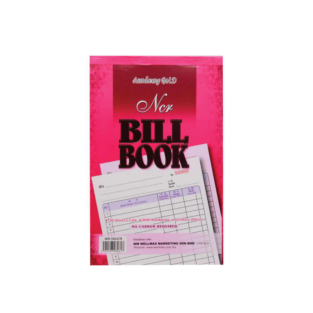 NCR Bill Book (2Ply x 40Set) - Image 2