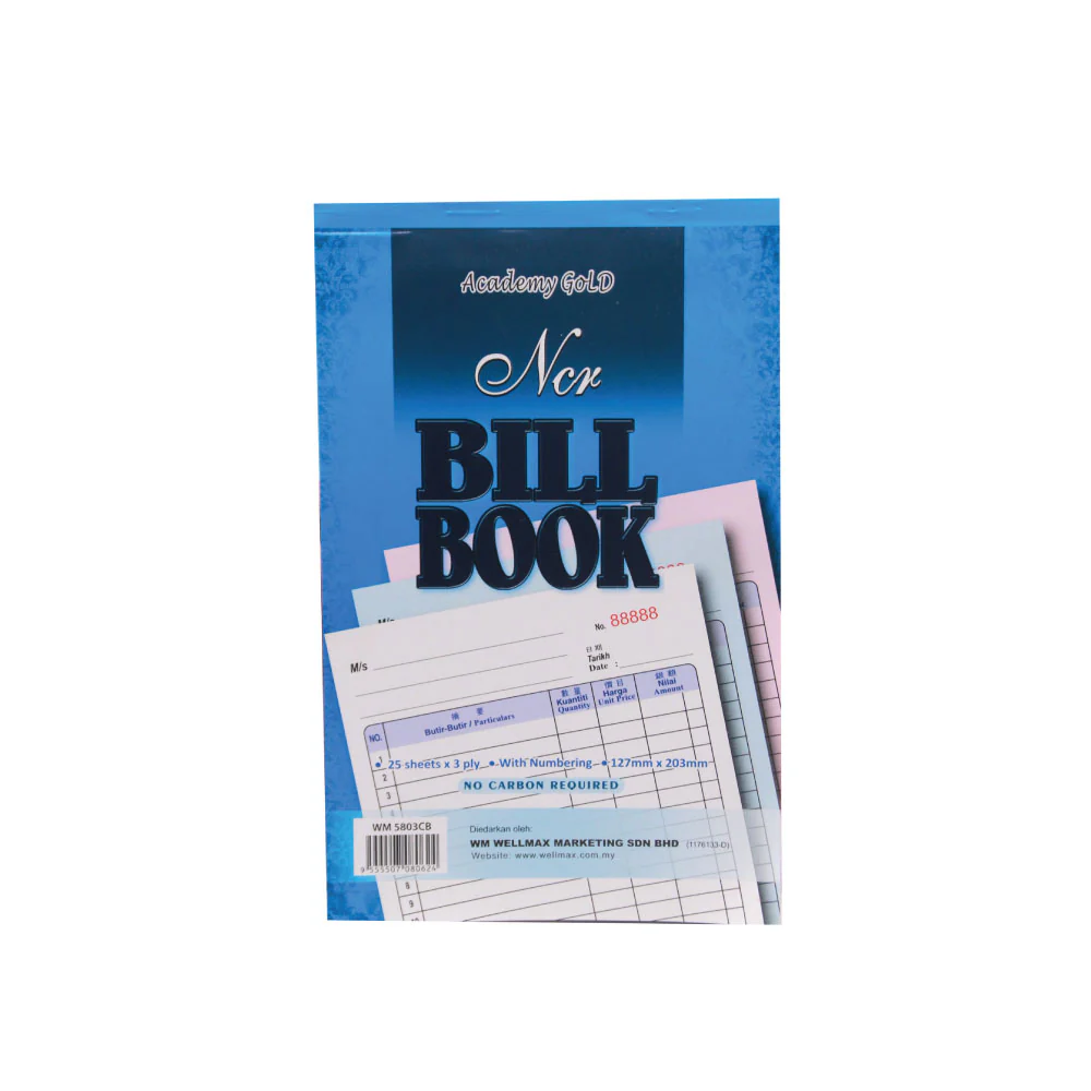 NCR Bill Book (3Ply x 25Set) - Image 2