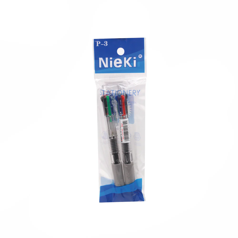 (MR.DIY) Neiki Ball Pen 4 Color (2pcs) - Image 2