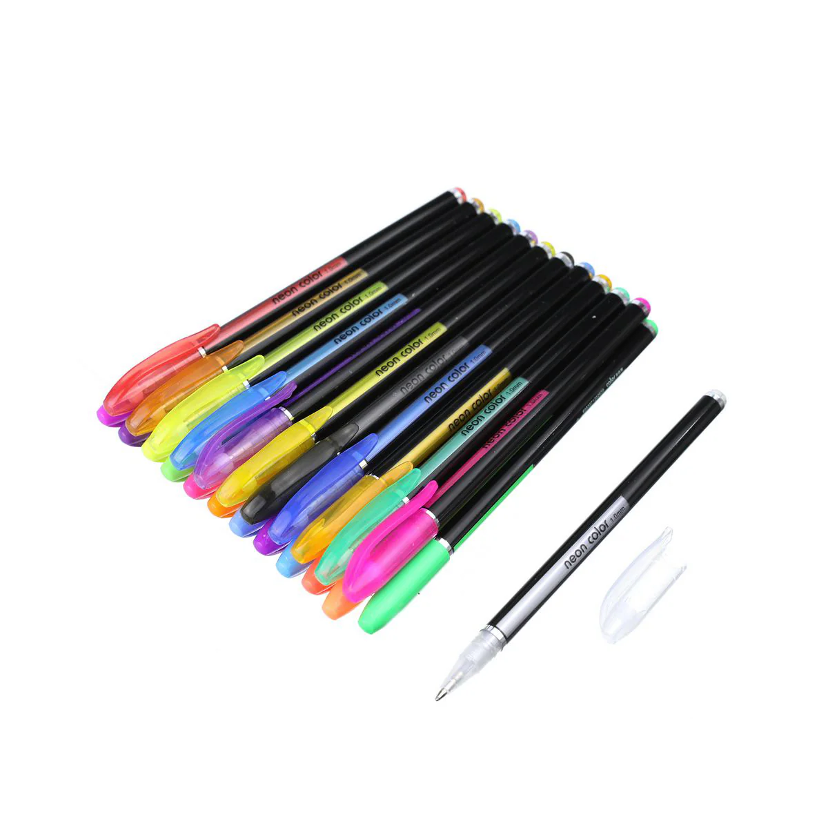 (MR.DIY) Neon Color Pastel Pen 1.0mm (12ps) - Image 3