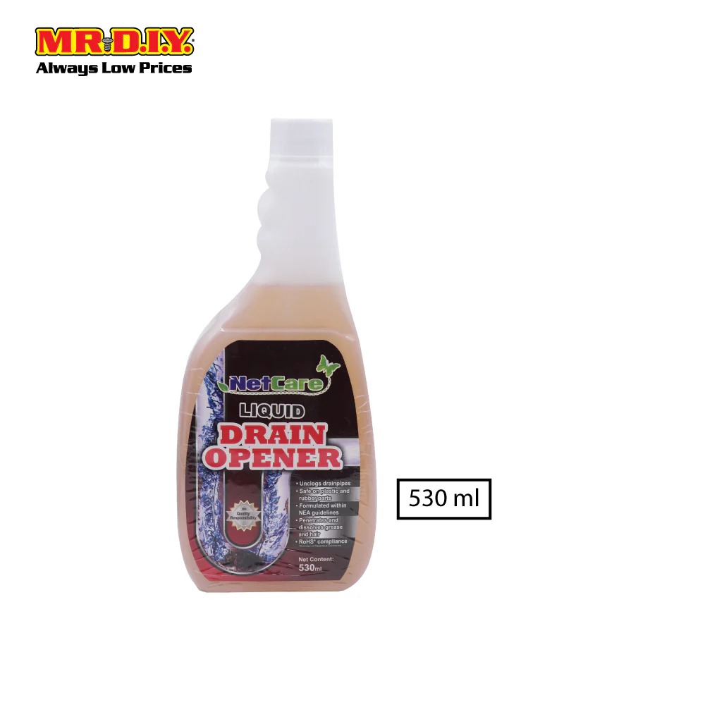 NETCARE Drain Opener Cleaner Liquid (530ml) - Image 2