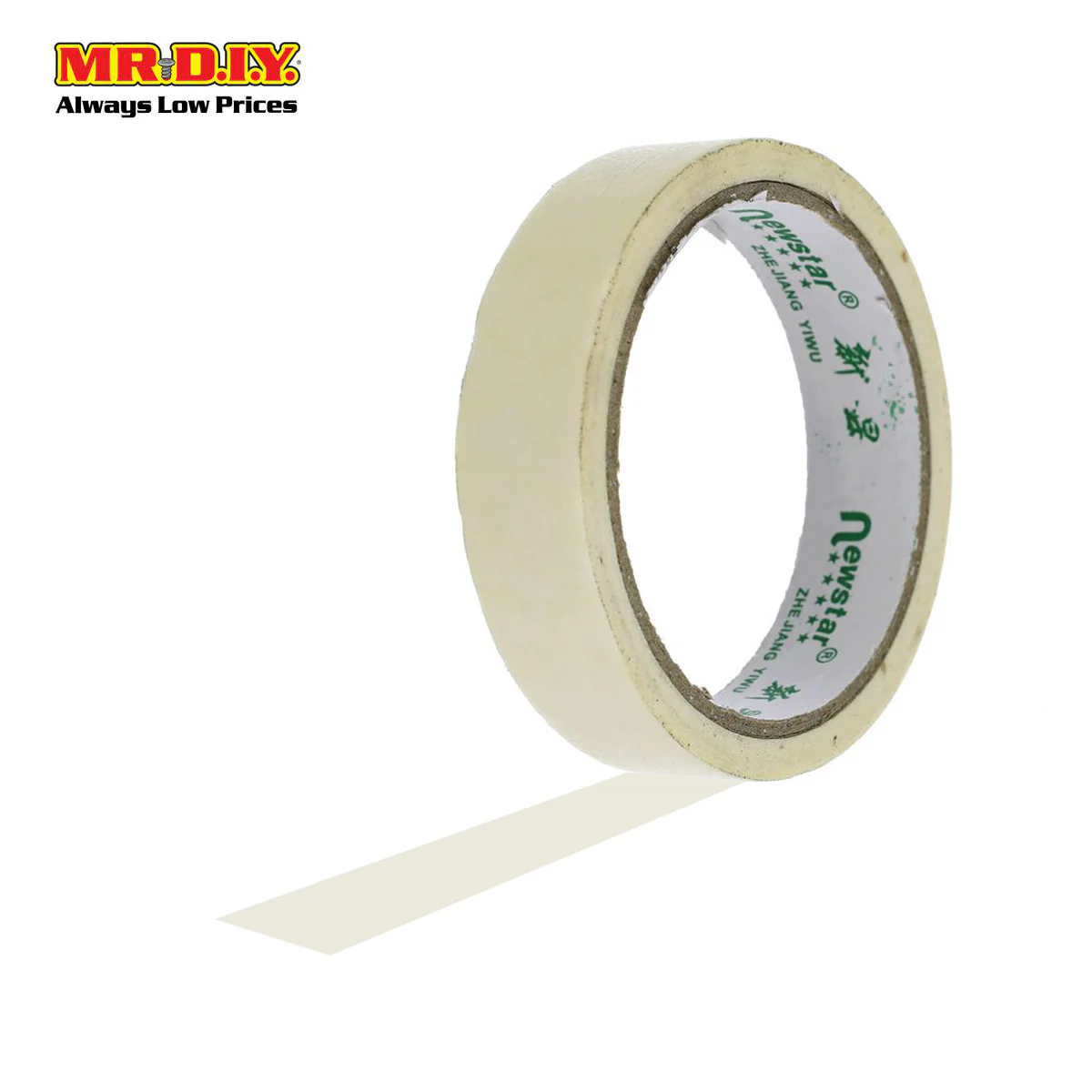 NEWSTAR White Masking Tape (2.4cm x 13m) - Image 3