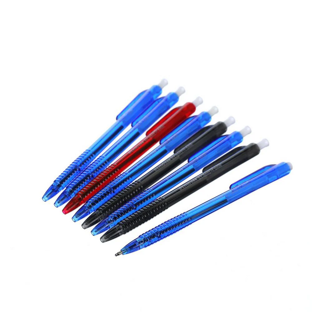 (MR.DIY) Neiki 3 Colours Ball Pen 1.0mm 8T-9002 (8pcs) - Image 2