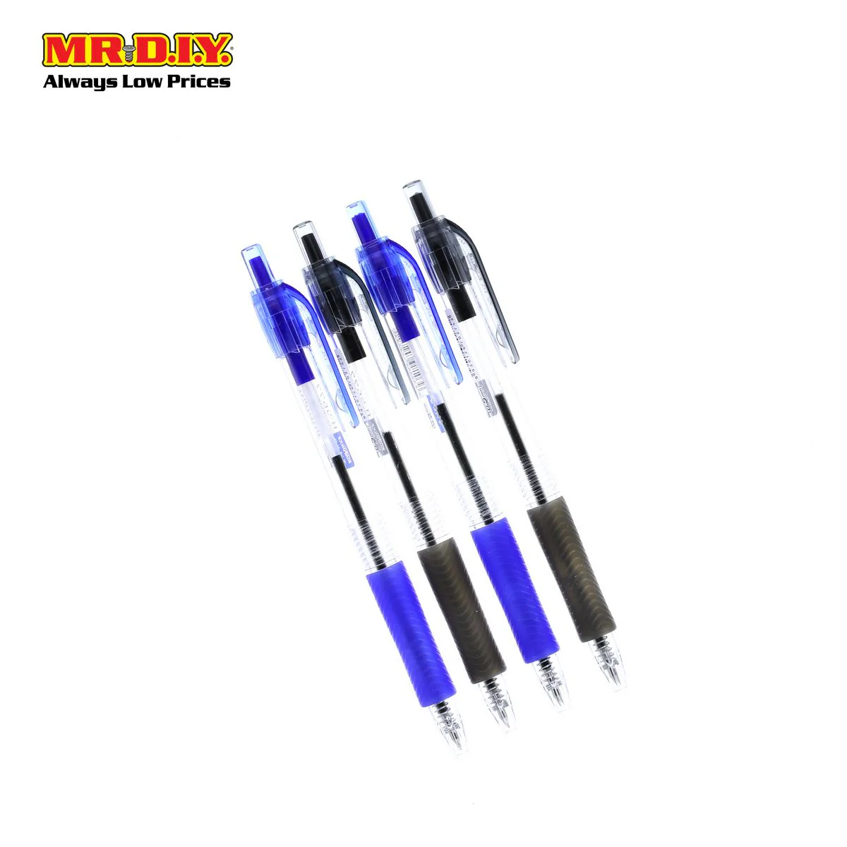 (MR.DIY) Neiki Ball Pen 0.7mm 2 Color (4 pcs) - Image 2