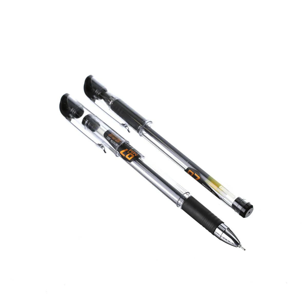 (MR.DIY) Nieki Black Gel Pen 0.7mm (2pcs) - Image 4