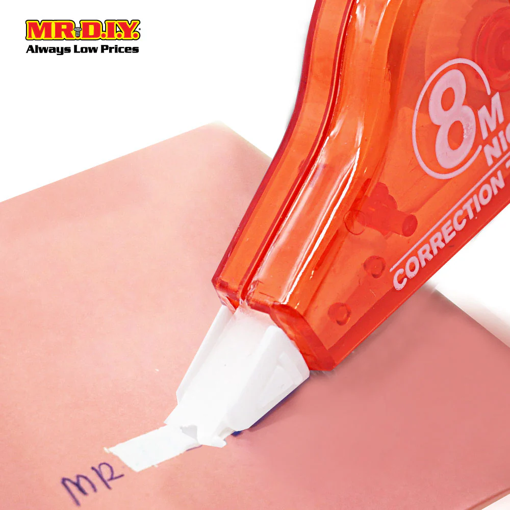(MR.DIY) NIEKI Dual Correction Tape Set - NKB212 [5mm] (2pcs) - Image 3