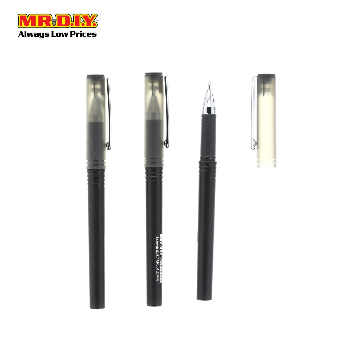 NIEKI Gel Pen 1.0mm (3 pcs) - Image 2