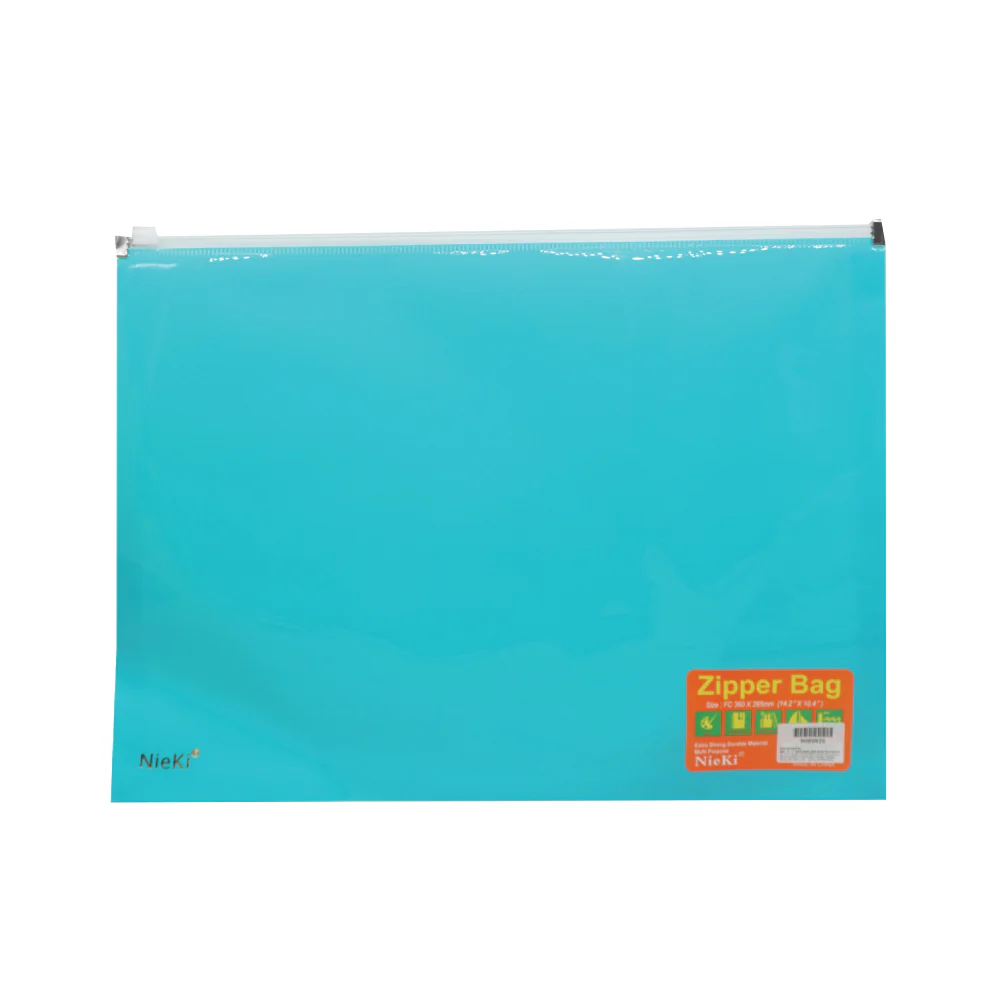 NIEKI Zipper Plastic Document Bag - Image 3