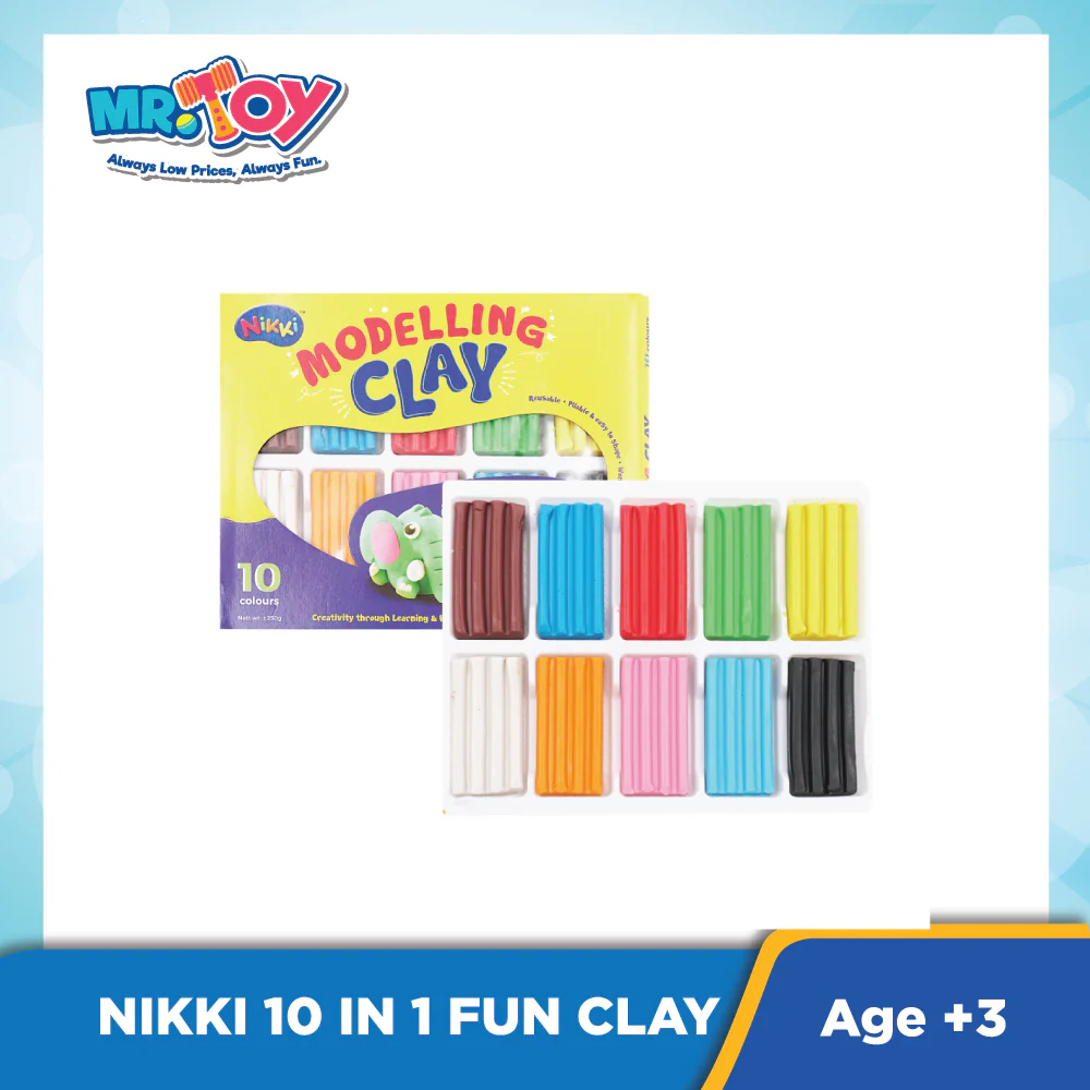NIKKI 10 In 1 Fun Clay