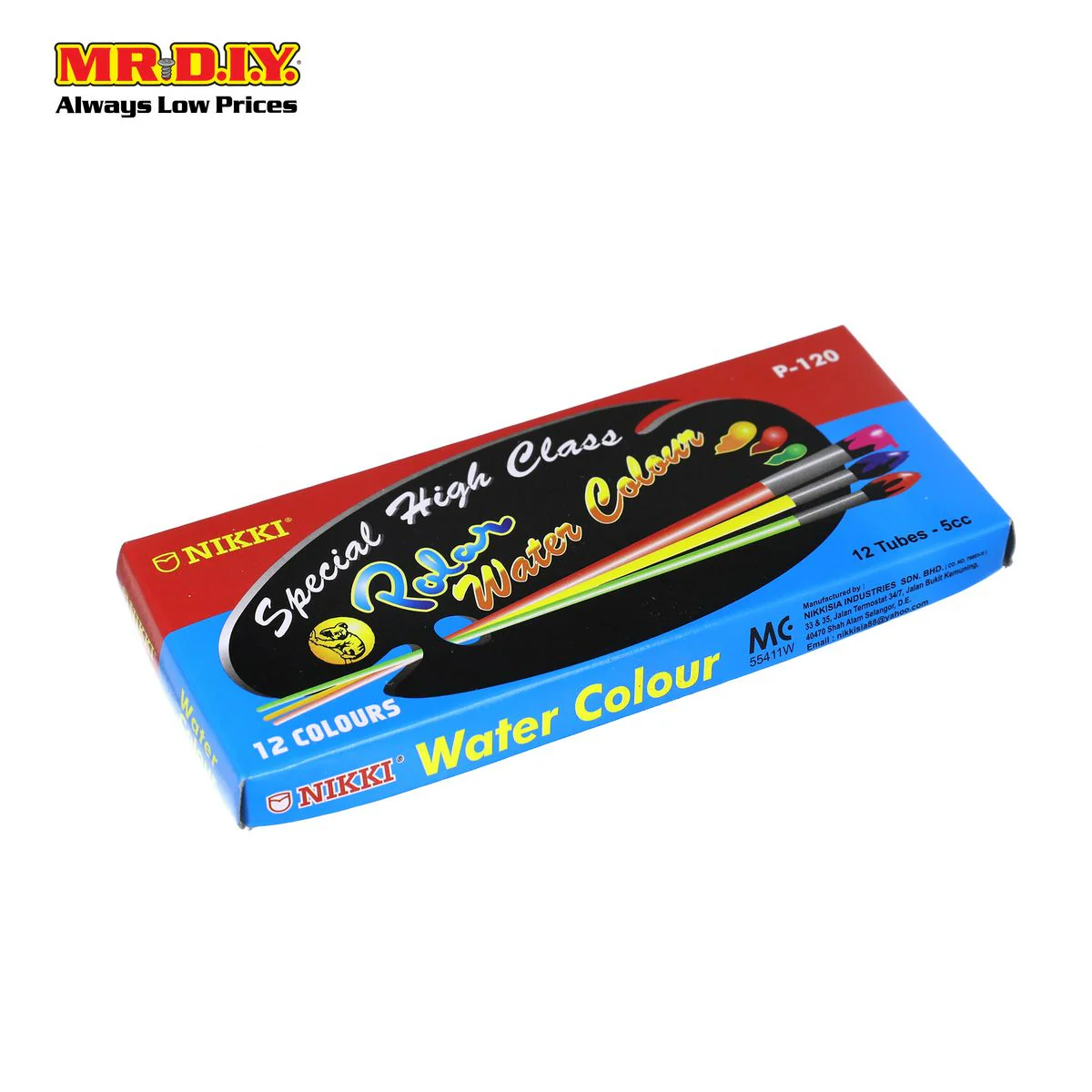 NIKKI Water Colour (12 pcs 5cc) - Image 2