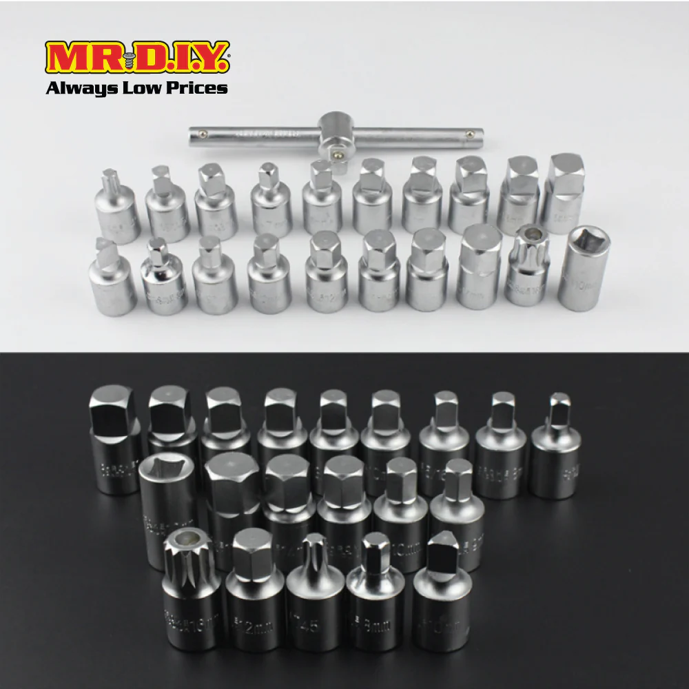 Oil Drain Plug Socket Set (21 pieces) - Image 4