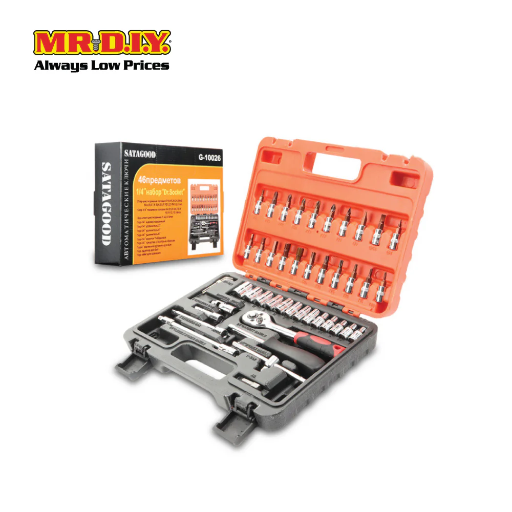 Socket Wrench Set 1/4" (46 pcs) - Image 3