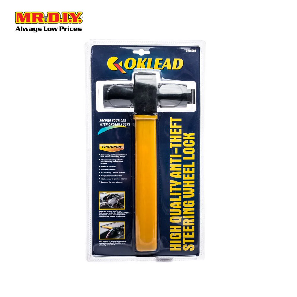 (MR.DIY) All Vehicle T-Rex OKLEAD Anti-Theft Steering Wheel Lock - Image 2