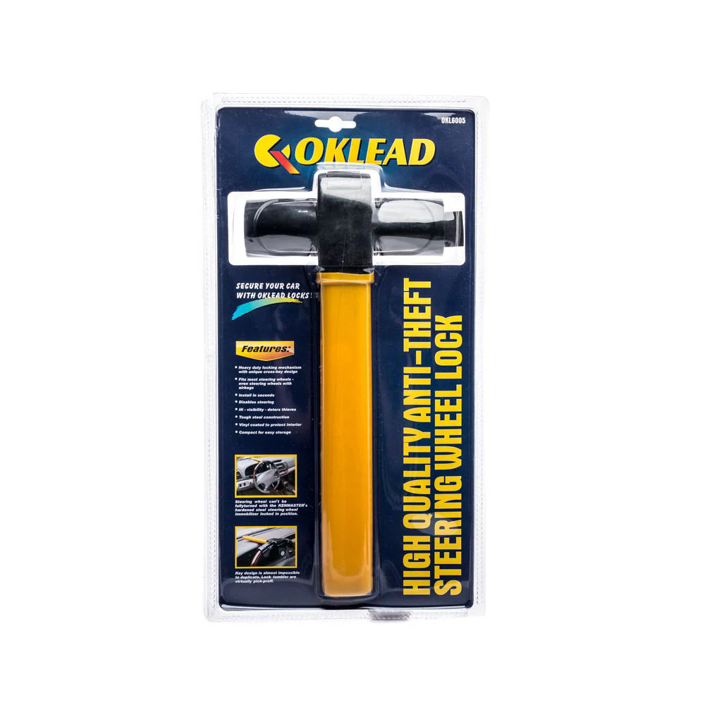 (MR.DIY) All Vehicle T-Rex OKLEAD Anti-Theft Steering Wheel Lock - Image 5
