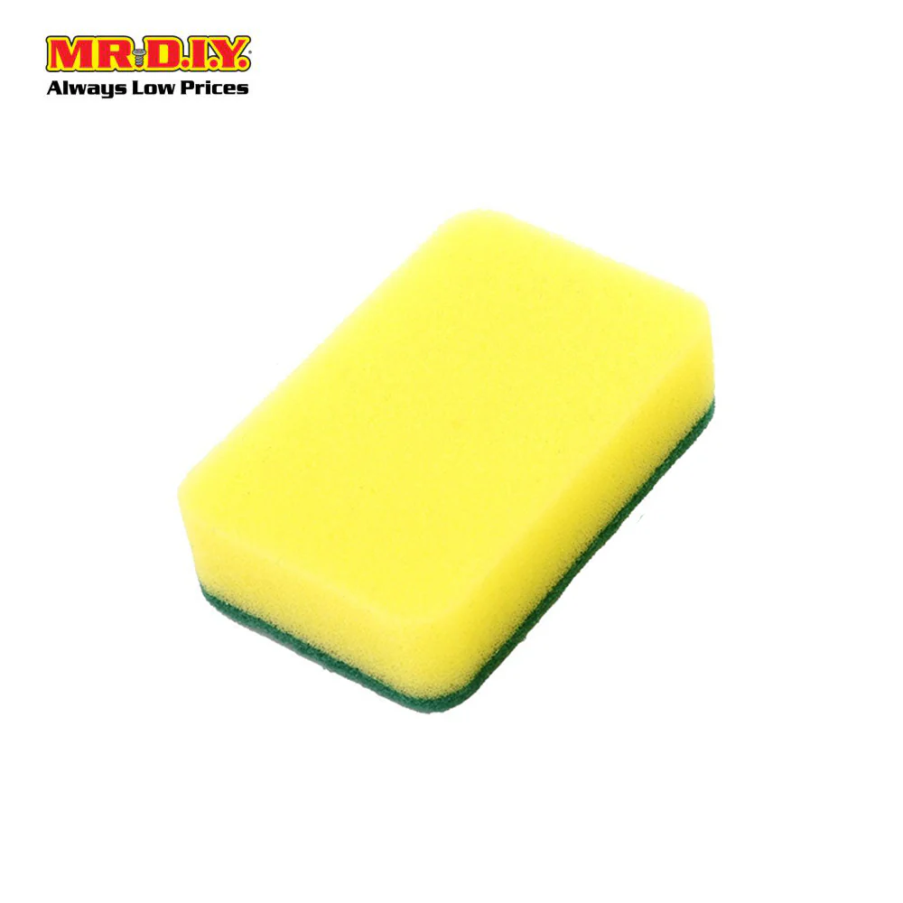 (MR.DIY) OKS Dual-Sided Sponge Cleaning Multi-Purpose Scouring Pad (12pcs) - Image 4