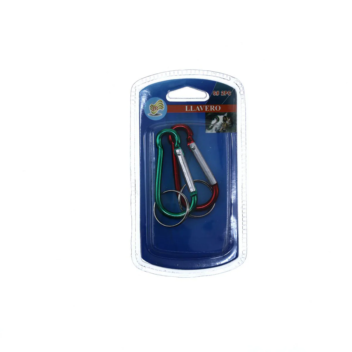 (MR.DIY) Outdoor Activities Buckle Aluminum Carabiner Spring Clip Snap Key Chain Set (2pcs) - Image 3