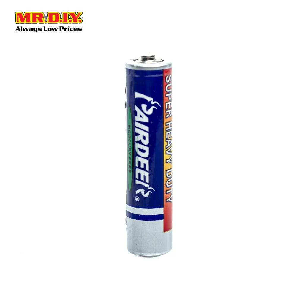 PAIRDEER Super Heavy Duty Carbon AAA Battery (4pcs) - Image 3