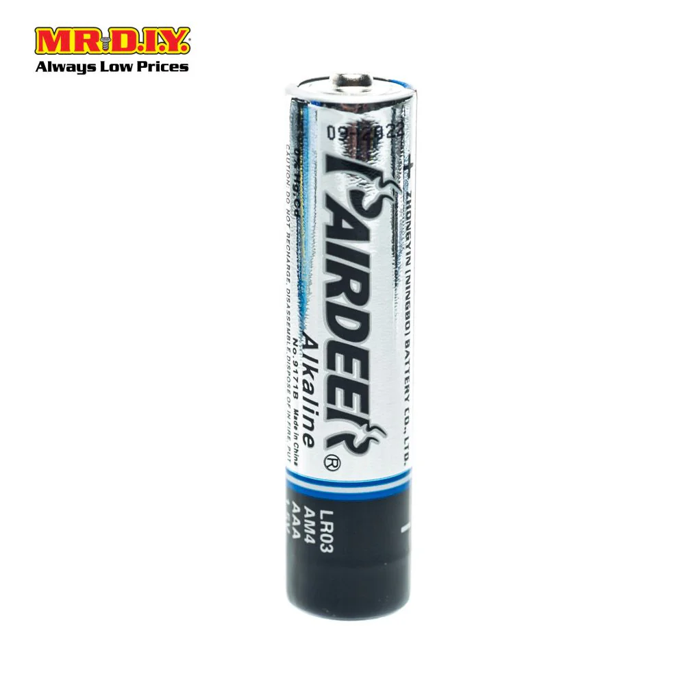 PAIRDEER Ultra Digital Alkaline Battery AAA (4pcs) - Image 3