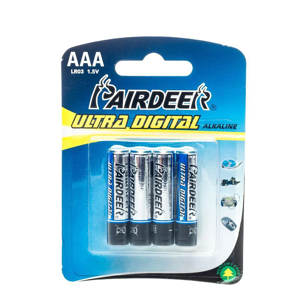 PAIRDEER Ultra Digital Alkaline Battery AAA (4pcs) - Image 4