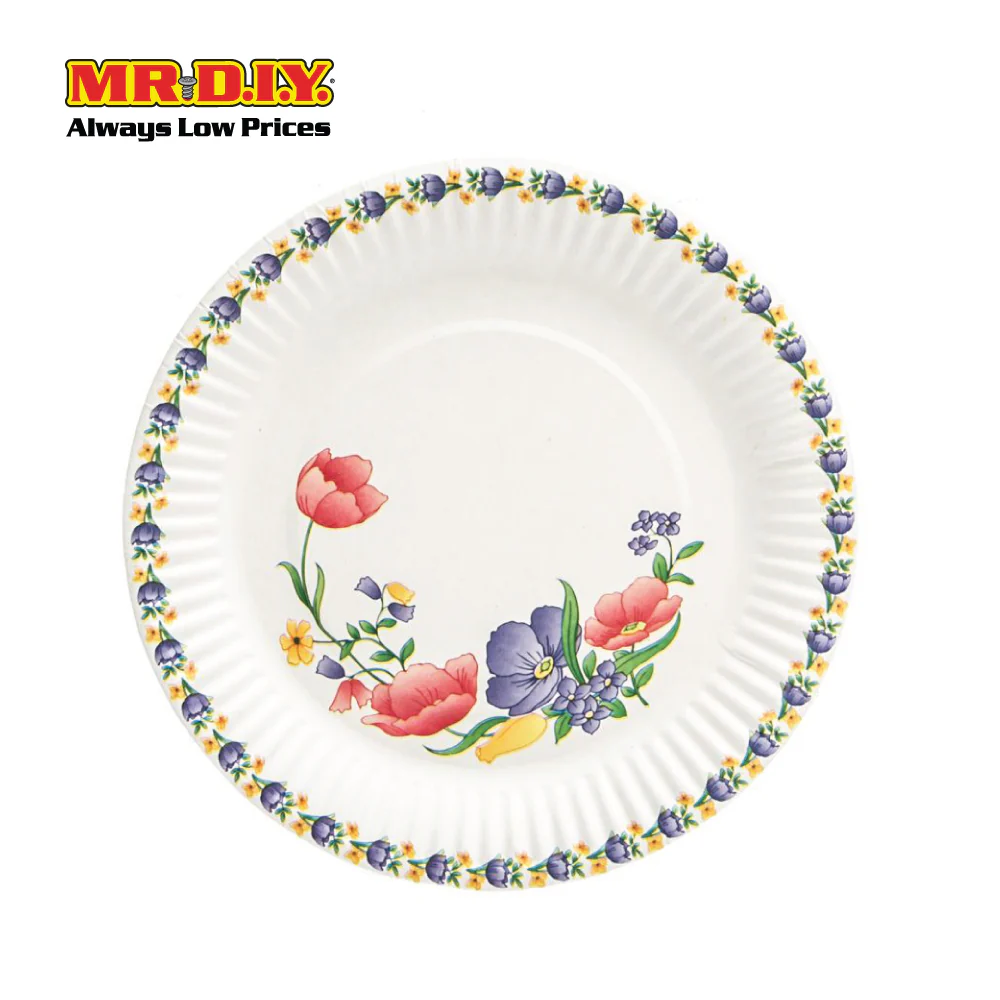 Paper Plate Flower (7.5") - Image 4