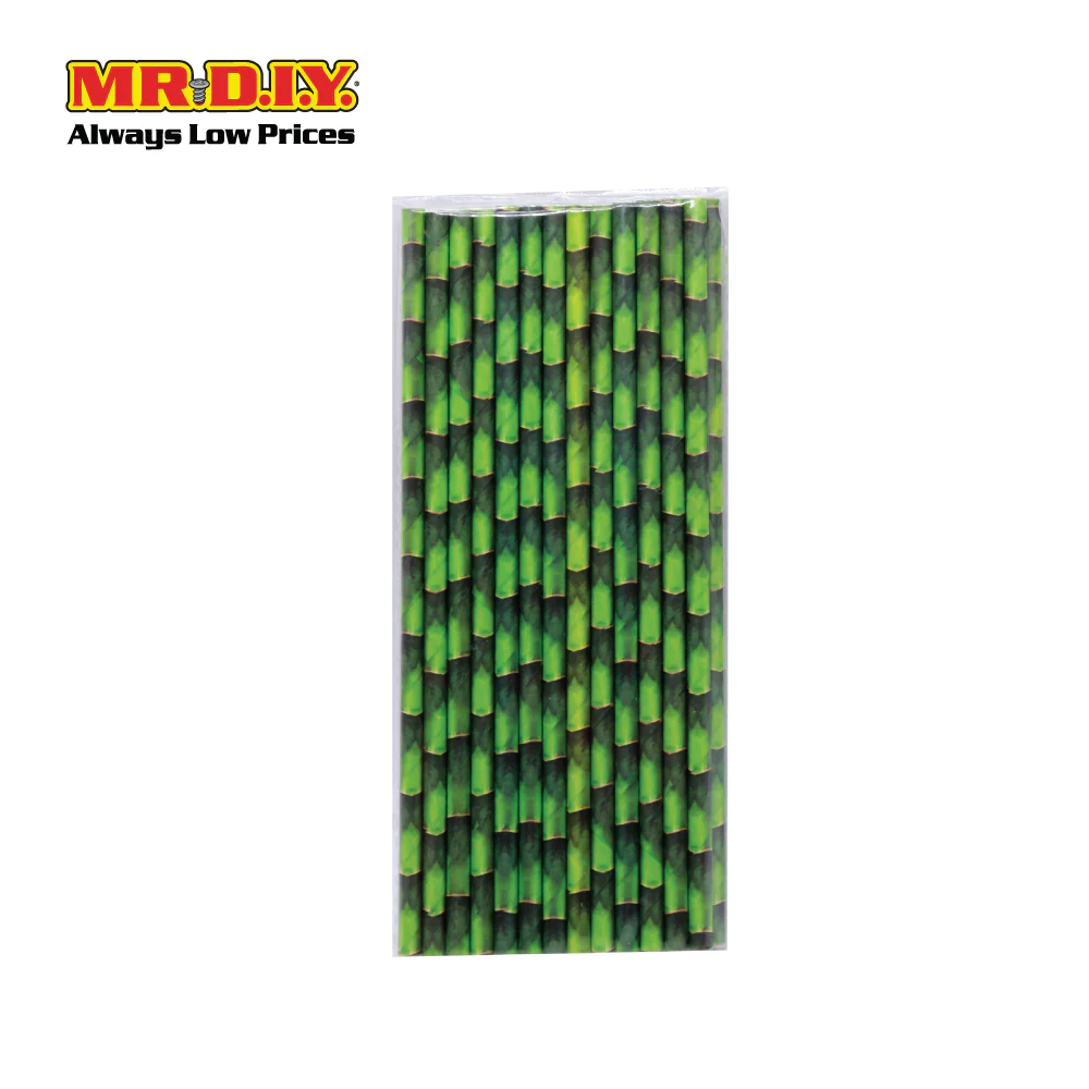 PAPER STRAW 25PCS ST02 6MM - Image 3