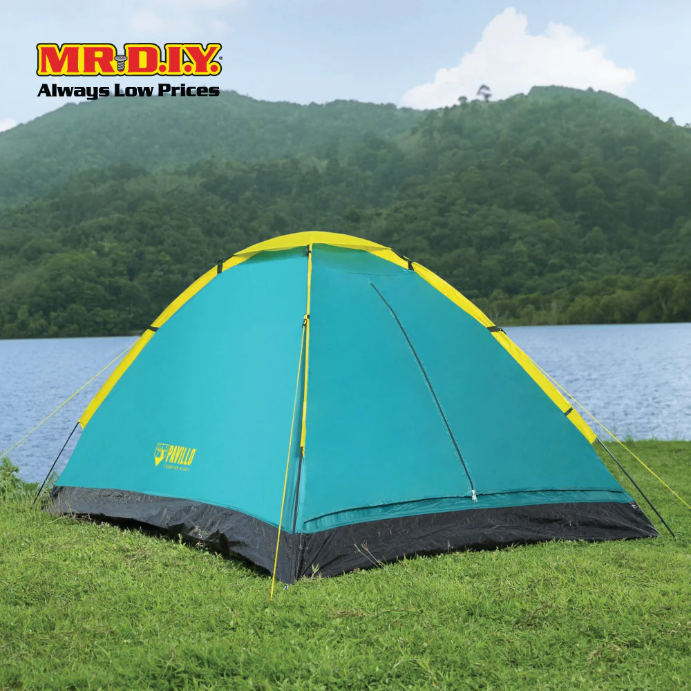 [BEST SELLER] PAVILLO Cool Dome 3 Person Outdoor Camping Tent (2.10m x 2.10m x 1.30m) - Image 4