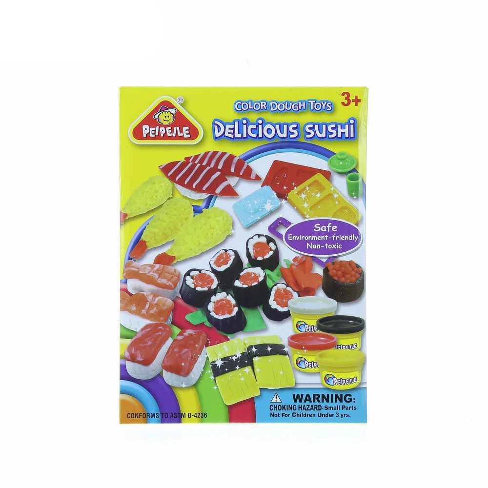 PEIPEILE Color Dough Toys Delicious Sushi - Image 4