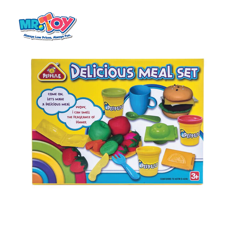 PEIPEILE Delicious Meal Set Colour Dough - Image 4