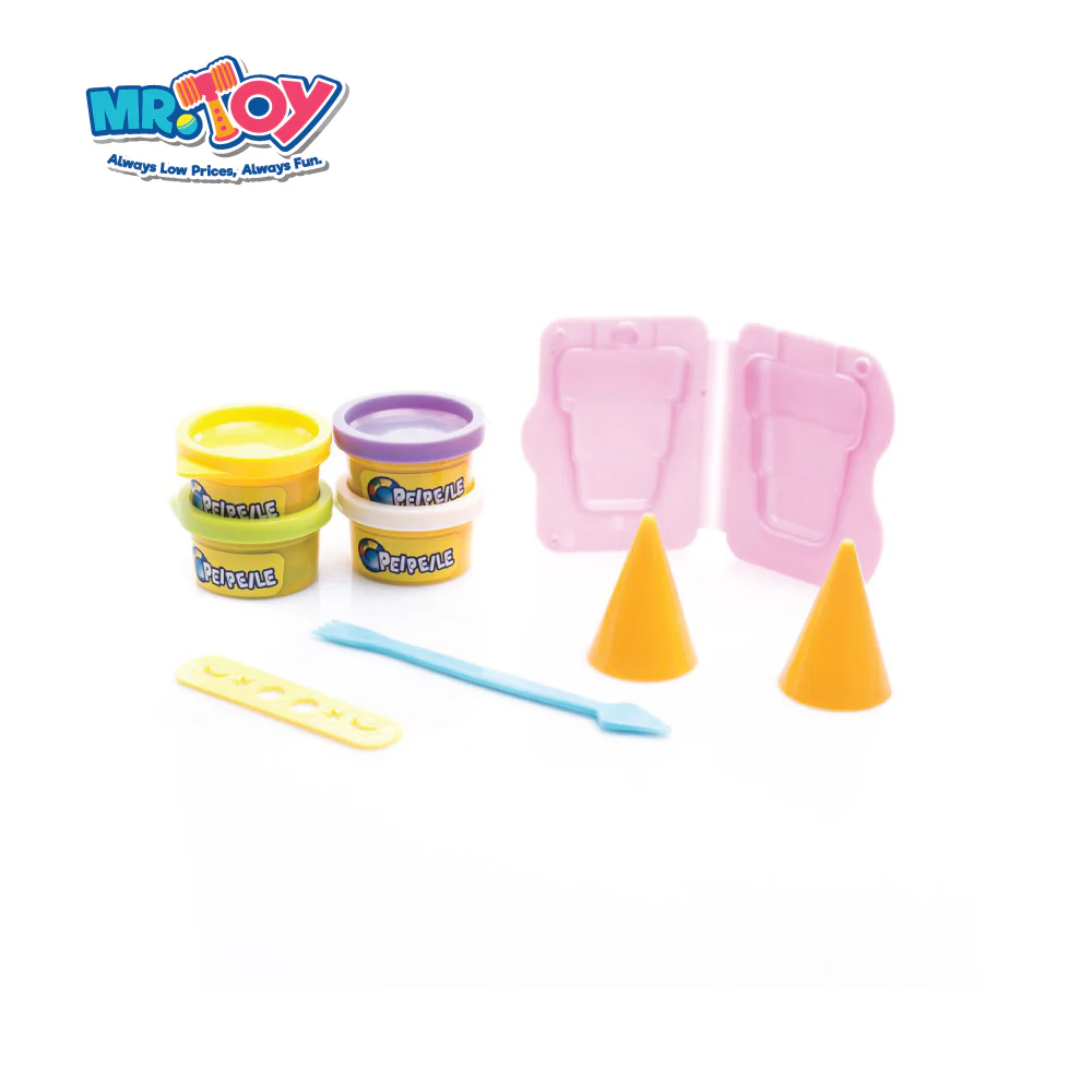 PEIPEILE Sweet Ice-Cream Colour Dough Playset Toys - Image 2