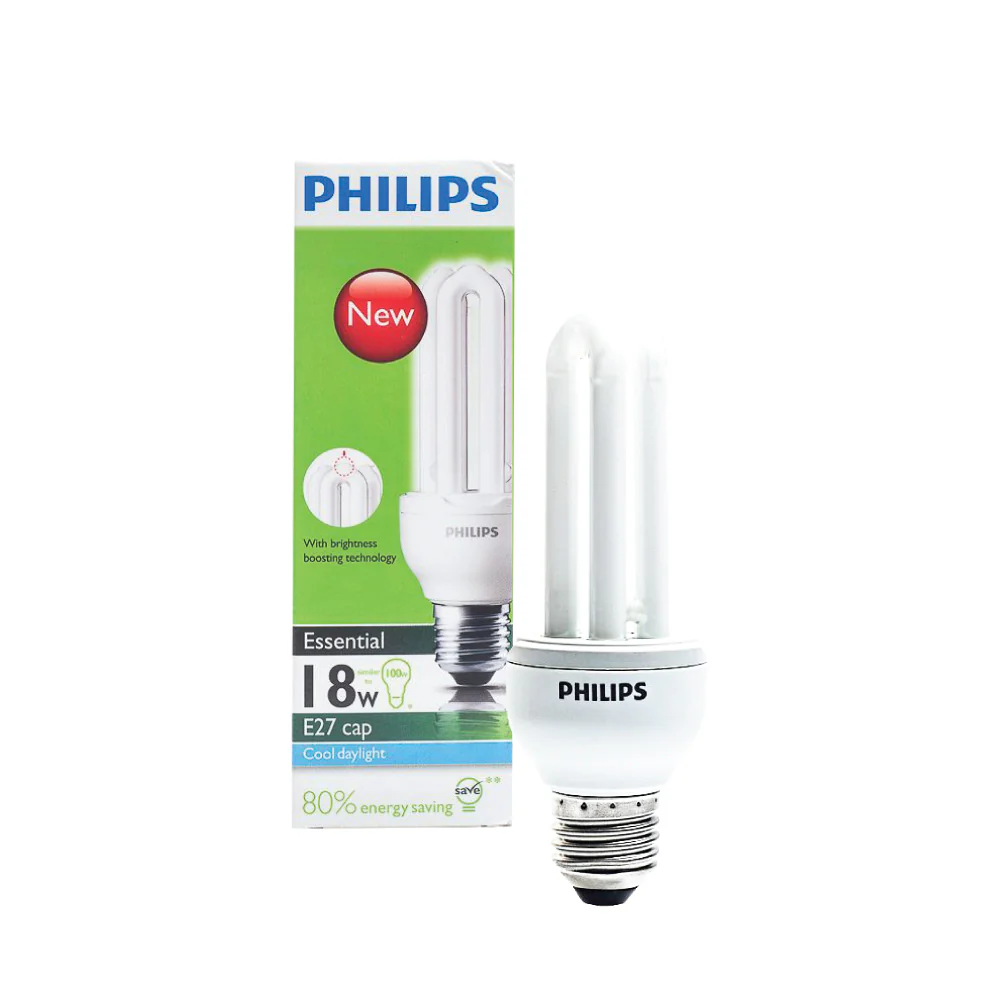 [BEST SELLER] PHILIPS Essential 3U Shape LED Bulb Cool Daylight 18W - Image 5